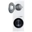 Alt View 13. Samsung - 4.6 Cu. Ft. Washer with Steam Wash and 7.6 Cu. Ft. Gas Dryer - White.