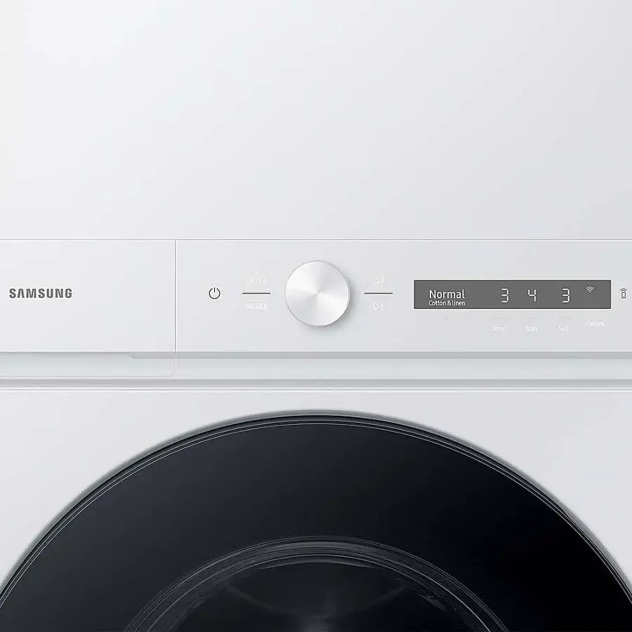 SAMSUNG DRYER WASHER DI DI Normal Cotton g SLinen 3 Temp 4 Spin 3 Time So 0ccom 3