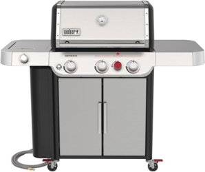 Weber - GENESIS S-335 Natural Gas Grill - Stainless Steel - Angle_Zoom