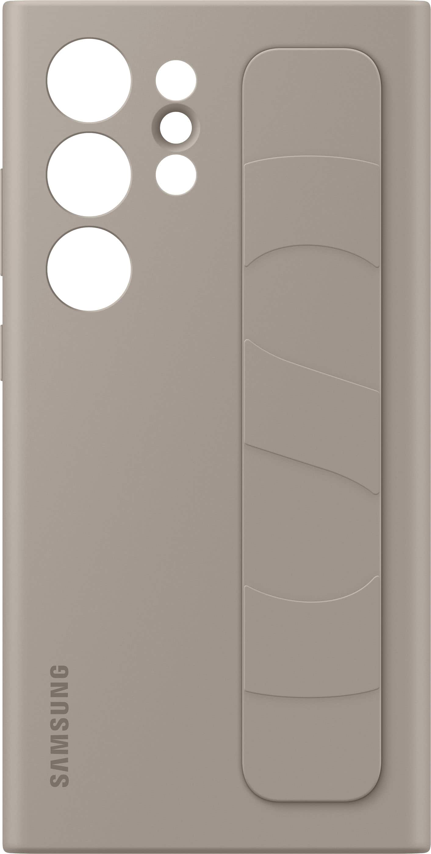 Alt View 14. Samsung - Galaxy S24 Ultra Standing Grip Case - Taupe.