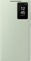 Samsung - Galaxy S24 Ultra Smart View Wallet Case - Light Green - Front_Zoom