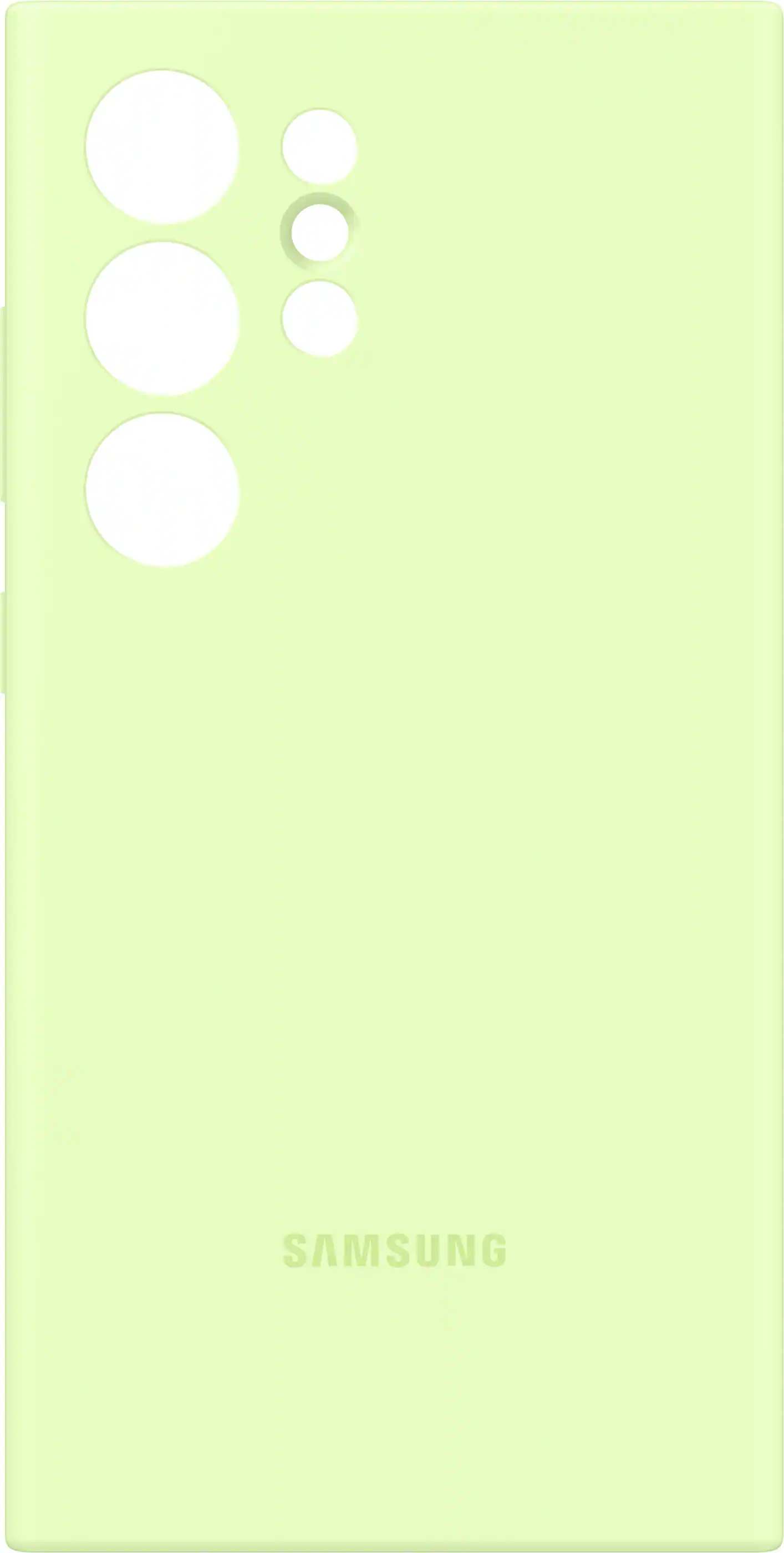 Alt View 13. Samsung - Galaxy S24 Ultra Silicone Case - Lime.