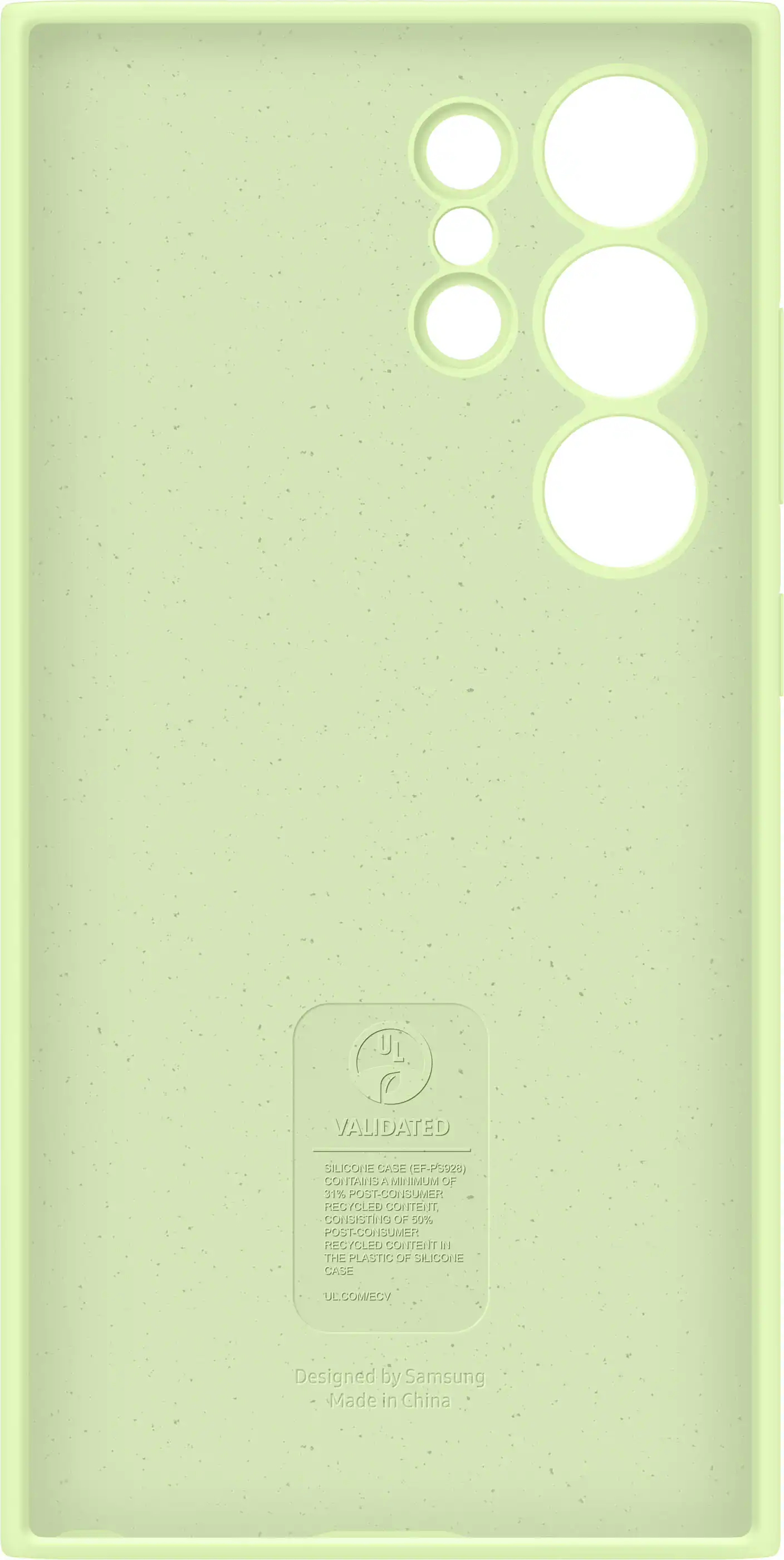 Alt View 14. Samsung - Galaxy S24 Ultra Silicone Case - Lime.