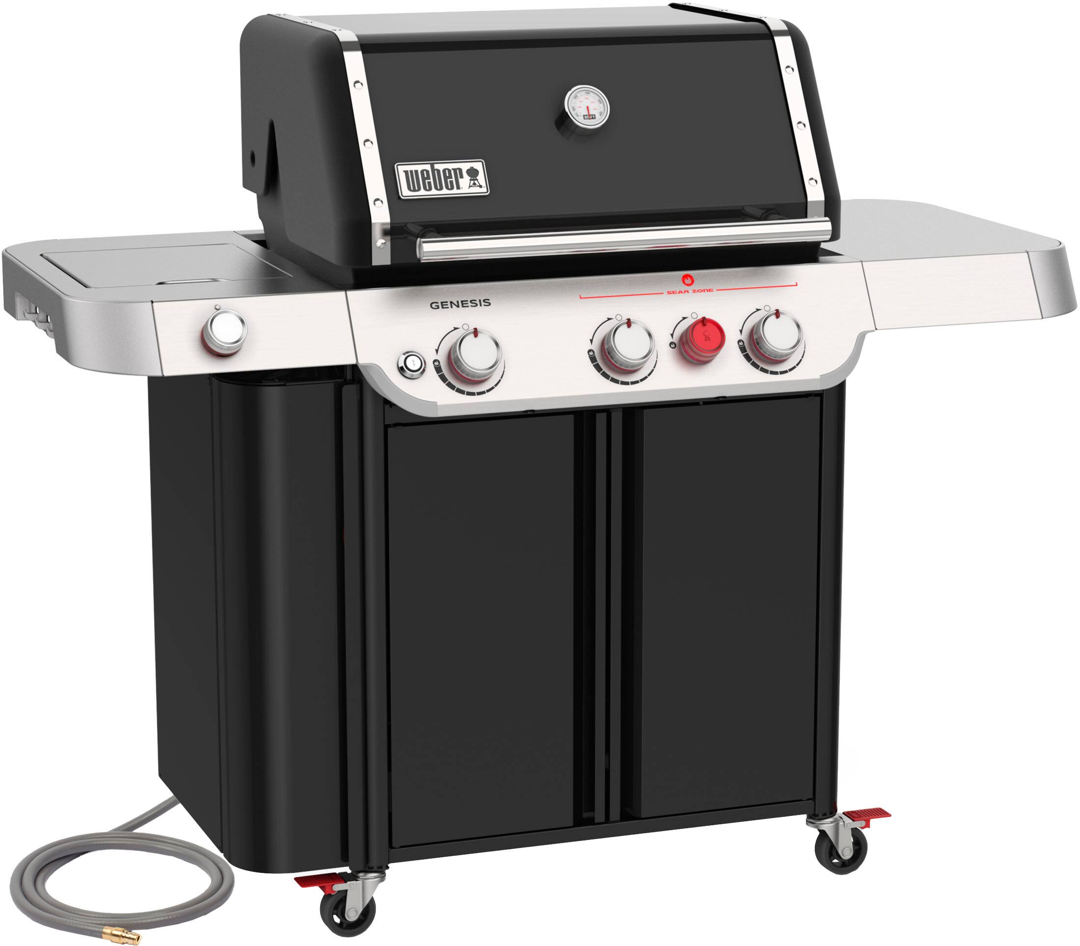 Alt View 11. Weber - GENESIS E-335 Natural Gas Grill - Black.