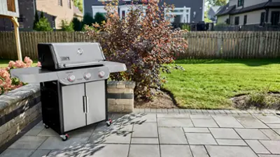 Weber - GENESIS S-315 Propane Gas Grill - Stainless Steel