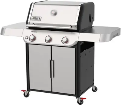 Weber - GENESIS S-315 Propane Gas Grill - Stainless Steel