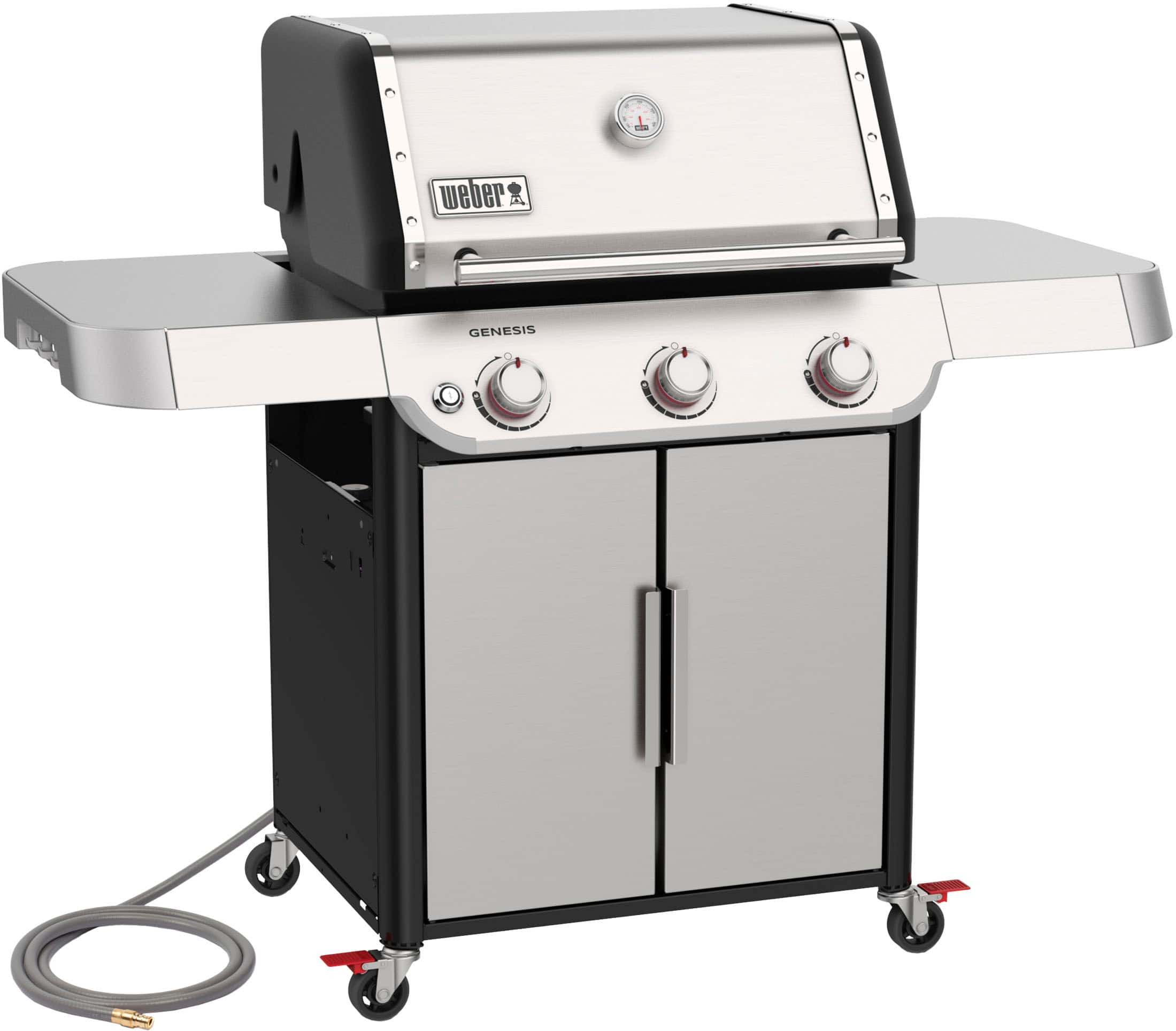 Weber GENESIS S-315 Natural Gas Grill Stainless Steel 1500569 - Best Buy