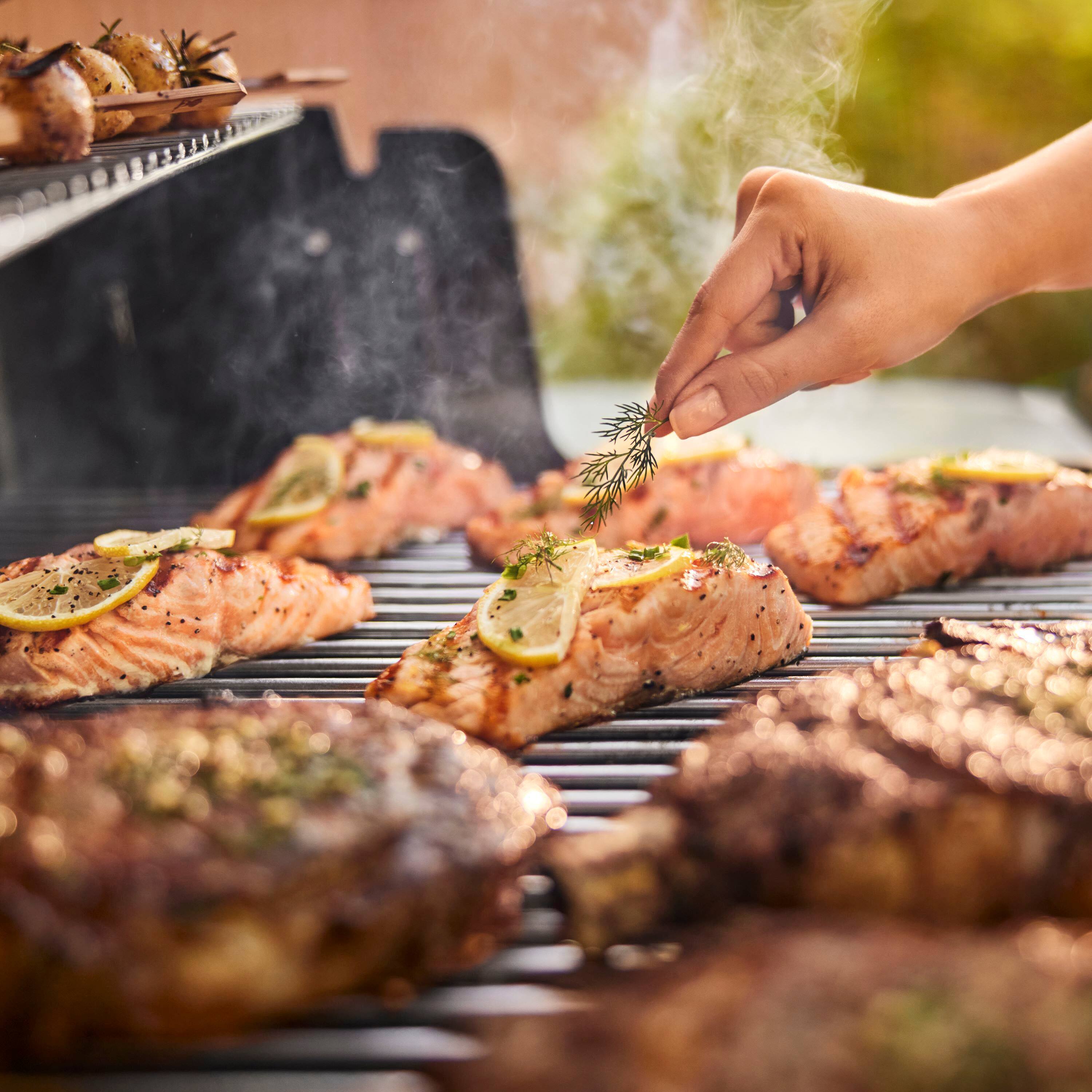 Alt View 16. Weber - GENESIS S-315 Natural Gas Grill - Stainless Steel.