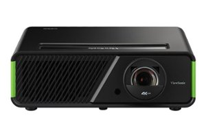ViewSonic - Home Theater X2-4K Native 4K High Brightness Short Throw Smart Projector with High Dynamic Range - Black - Front_Zoom