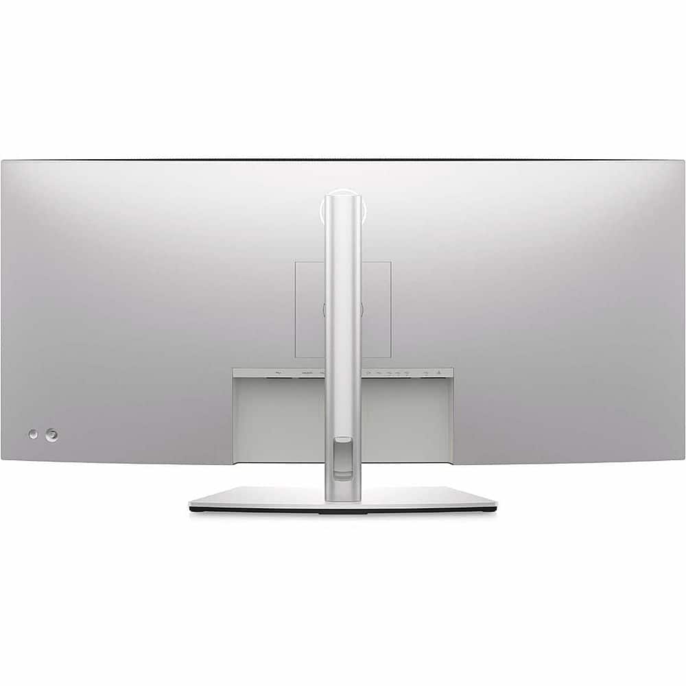 Back. Dell - UltraSharp 37.5" IPS LED Curved 60Hz Monitor (VGA, USB, HDMI, DVI) - Black, Silver.