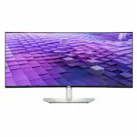 Dell - UltraSharp 37.5" IPS LED Curved 60Hz Monitor (VGA, USB, HDMI, DVI) - Black/Silver - Front_Zoom