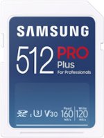 Samsung - Pro Plus 512GB SDXC Memory Card - Front_Zoom