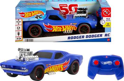 Hot Wheels Rodger Dodger – 1:64 Scale Die-Cast Car Toy, Made In Malaysia