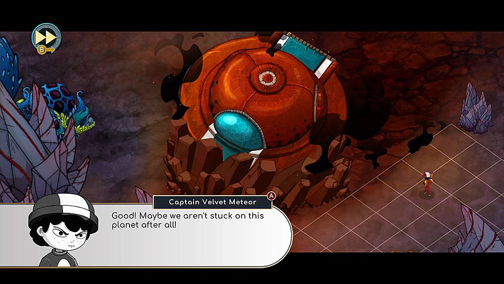 Left. Red Art Games - Captain Velvet Meteor: The Jump+ Dimensions.