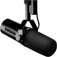 Shure - SM7dB Wired Cardioid Dynamic Microphone with Built-in Preamp - Front_Zoom