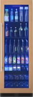 Zephyr - Presrv 24 in. 14-Bottle and 266-Can Single Zone Full Size Panel Ready Beverage Cooler - Custom Panel Ready - Front_Zoom