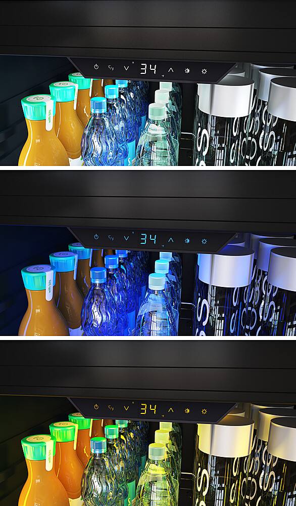 Alt View 19. Zephyr - Presrv 24 in. 14-Bottle and 266-Can Single Zone Full Size Panel Ready Beverage Cooler - Panel Ready.