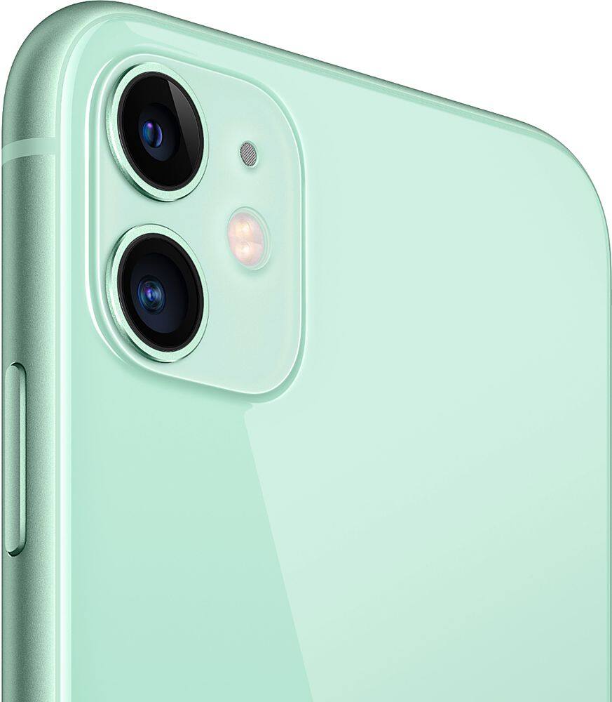 Alt View 13. Apple - Geek Squad Certified Refurbished iPhone 11 128GB - Green.