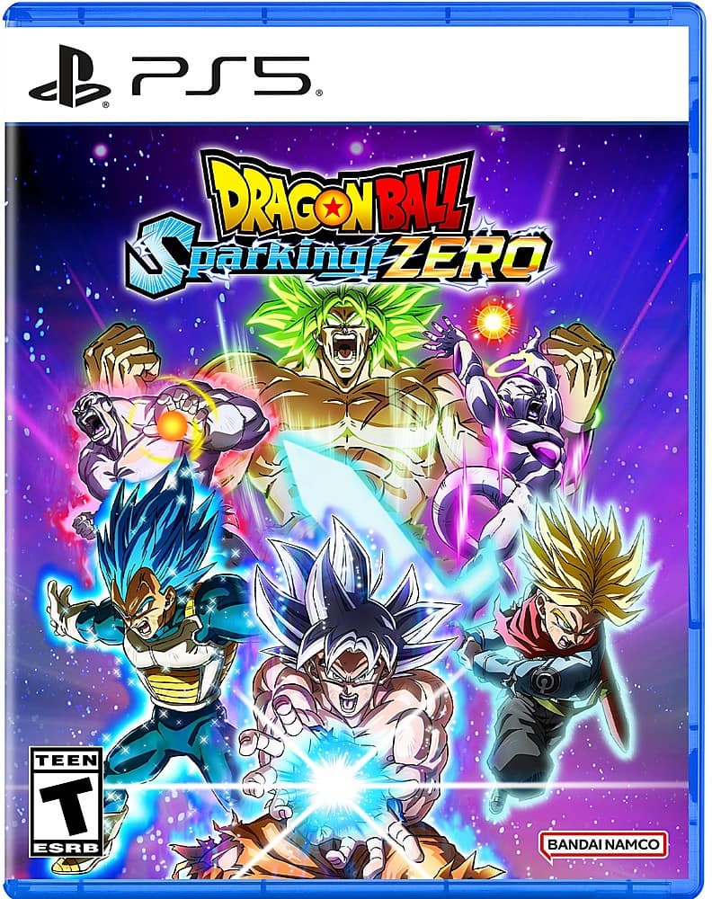 C PS5 DRAGON BALL SUPER SAIYAN ZERO parking, ZERO TEEN T ESRB BANDAI NAMCO