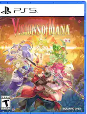 Visions of Mana is a video game for the PlayStation 5 console. It is rated Teen by the ESRB and is part of the Square Enix franchise.