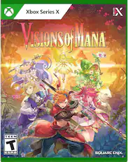 Xbox Series X VISIONS OF MANA TEEN RATING SQUARE ENIX.