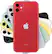 Front. Apple - Geek Squad Certified Refurbished iPhone 11 with 128GB Memory Cell Phone (Unlocked) - (PRODUCT)RED.