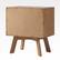 Left. Walker Edison - Mid-Century Modern 1-Drawer Angle-Leg Nightstand - Mocha.