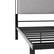 Alt View Zoom 15. Walker Edison - Traditional Metal Upholstered Queen Bedframe - Gray.