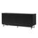 Angle Zoom. Walker Edison - Scandi 4-Door Minimalist Reeded Sideboard - Black.