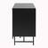 Alt View Zoom 31. Walker Edison - Scandi 4-Door Minimalist Reeded Sideboard - Black.