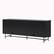 Left Zoom. Walker Edison - Scandi 4-Door Minimalist Reeded Sideboard - Black.