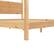 Alt View 13. Walker Edison - Minimalist Solid Wood Canopy King Bedframe - Natural Pine.