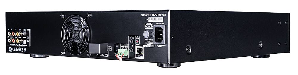 Alt View 12. Sonance - DSP 2-750 MKIII AMP - 1500W 2.0-Ch. Multi-Channel Amplifier With DSP (Each) - Black.