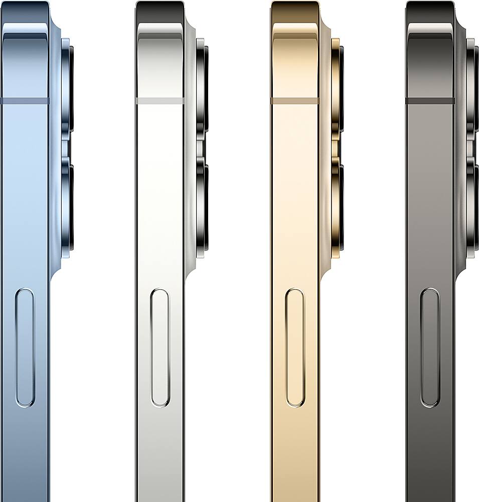 Alt View 14. Apple - Geek Squad Certified Refurbished iPhone 13 Pro Max 5G 128GB - Graphite.