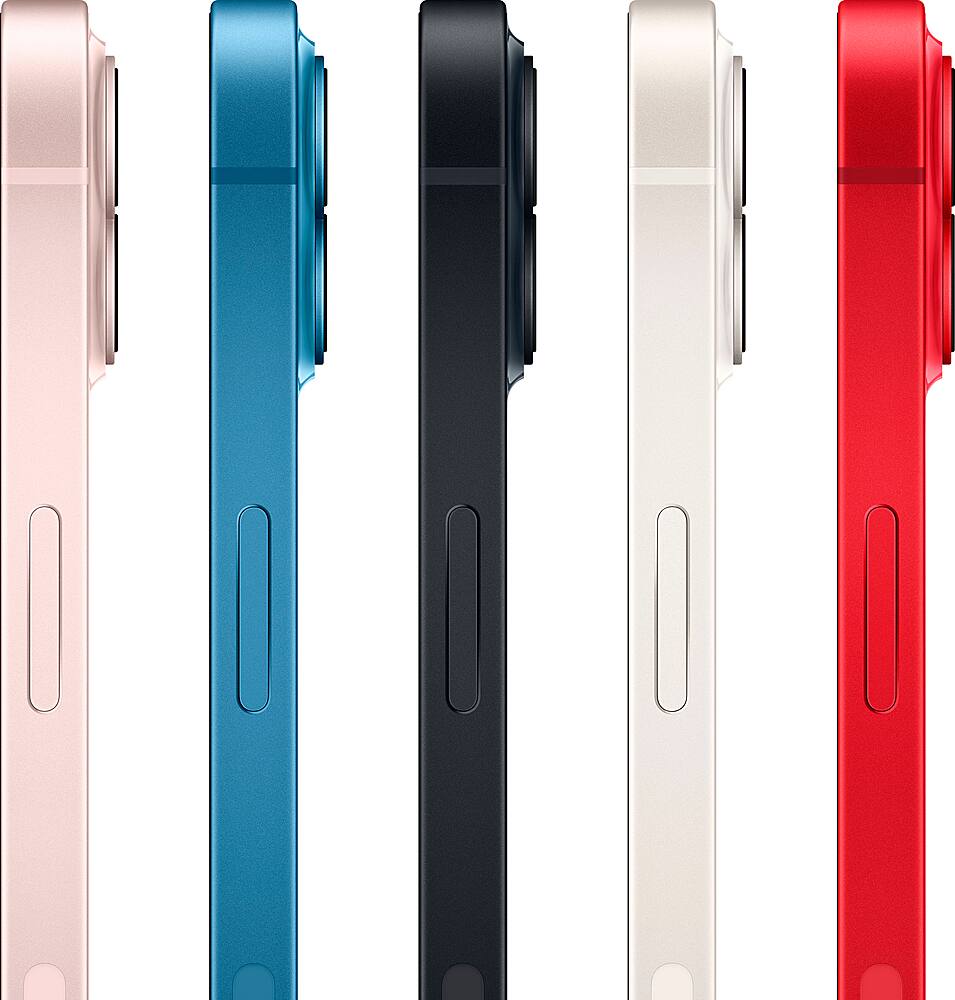 Alt View 14. Apple - Geek Squad Certified Refurbished iPhone 13 mini 5G 128GB (Unlocked) - Midnight.