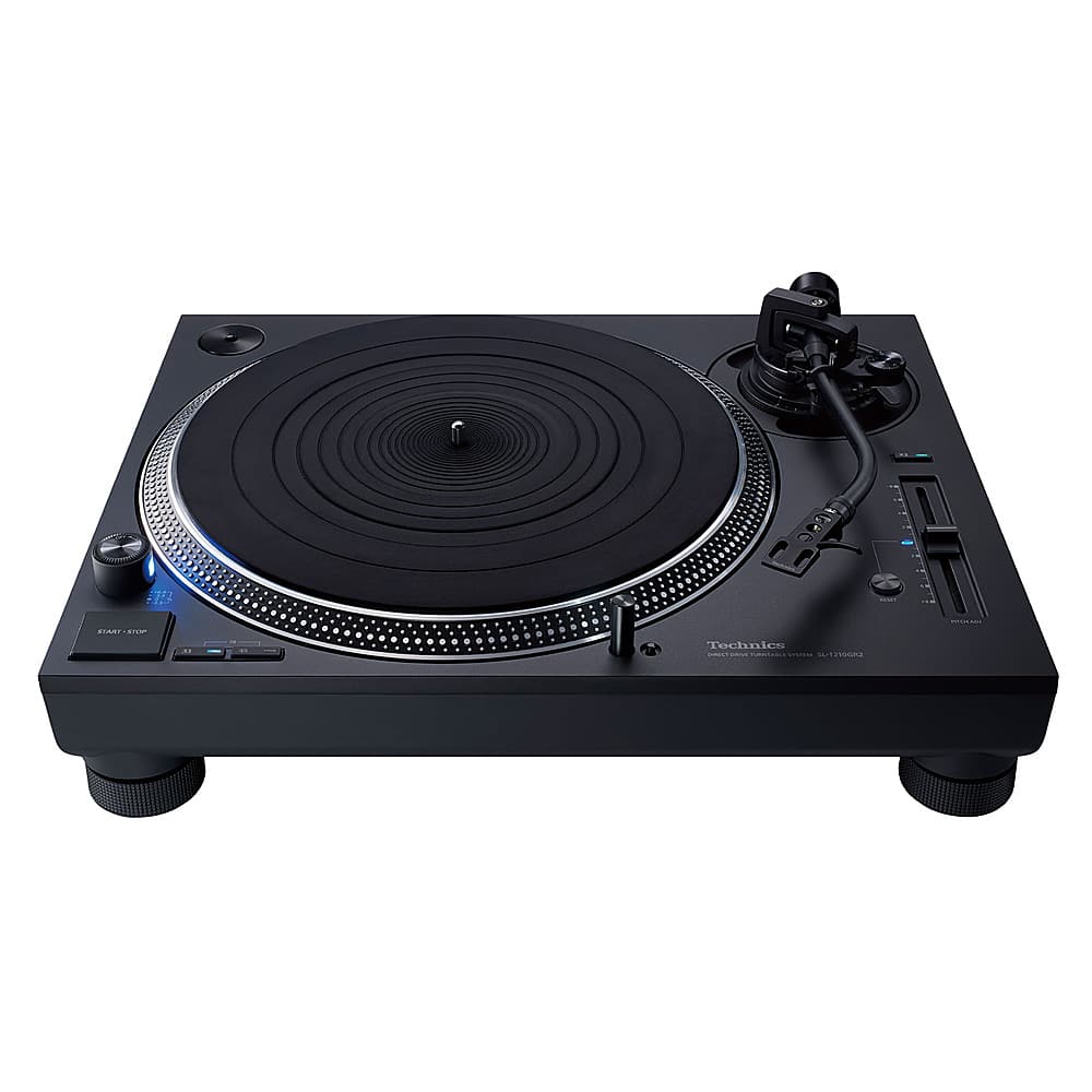 Technics - Grand Class Direct Drive Turntable II - Black - Front_Zoom