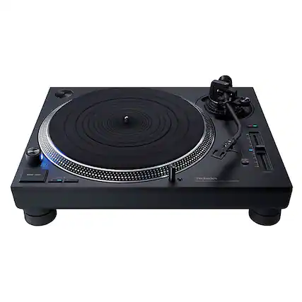 Front. Technics - Grand Class Direct Drive Turntable II - Black.