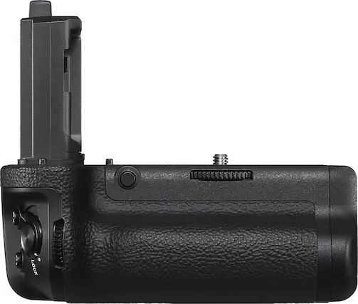 Front. Sony - VG-C5 Vertical Grip for Alpha 9 III - Black.