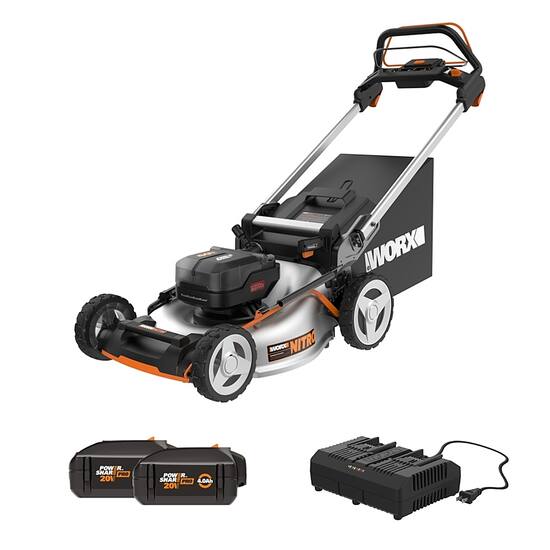 Black and Decker 20-volt Max 12-in 3-in-1 Compact Cordless Push Lawn Mower