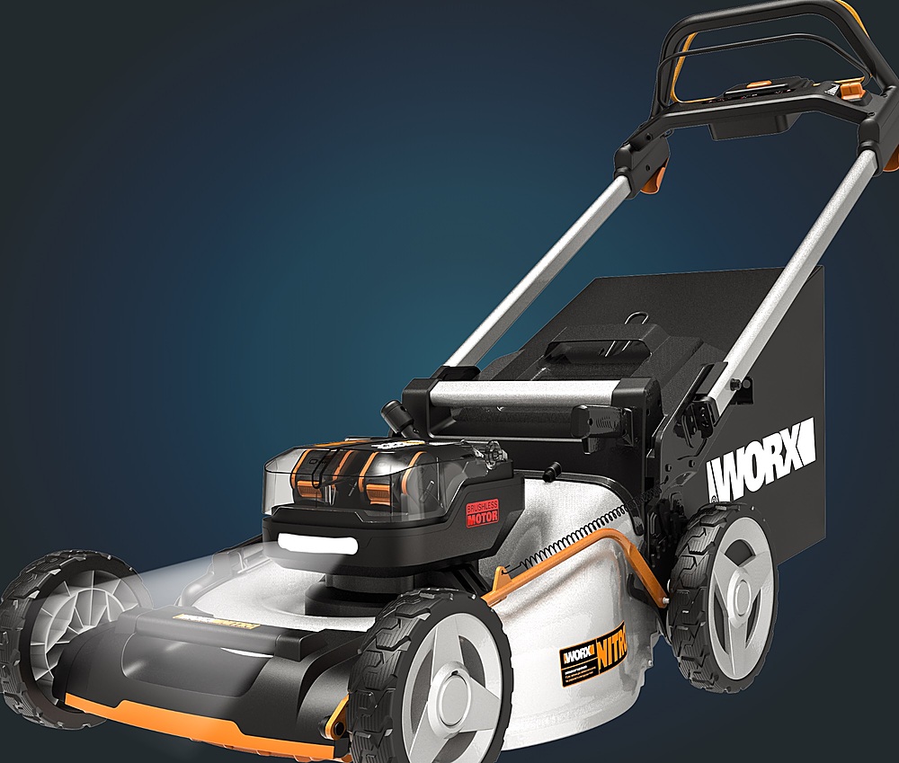 WORX WG753 40V Cordless Self-Propelled Lawn Mower Black WG753 - Best Buy