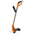 Front. WORX - 5.5 AMP 15" Electric Straight Shaft Grass Trimmer & Edger - Black.