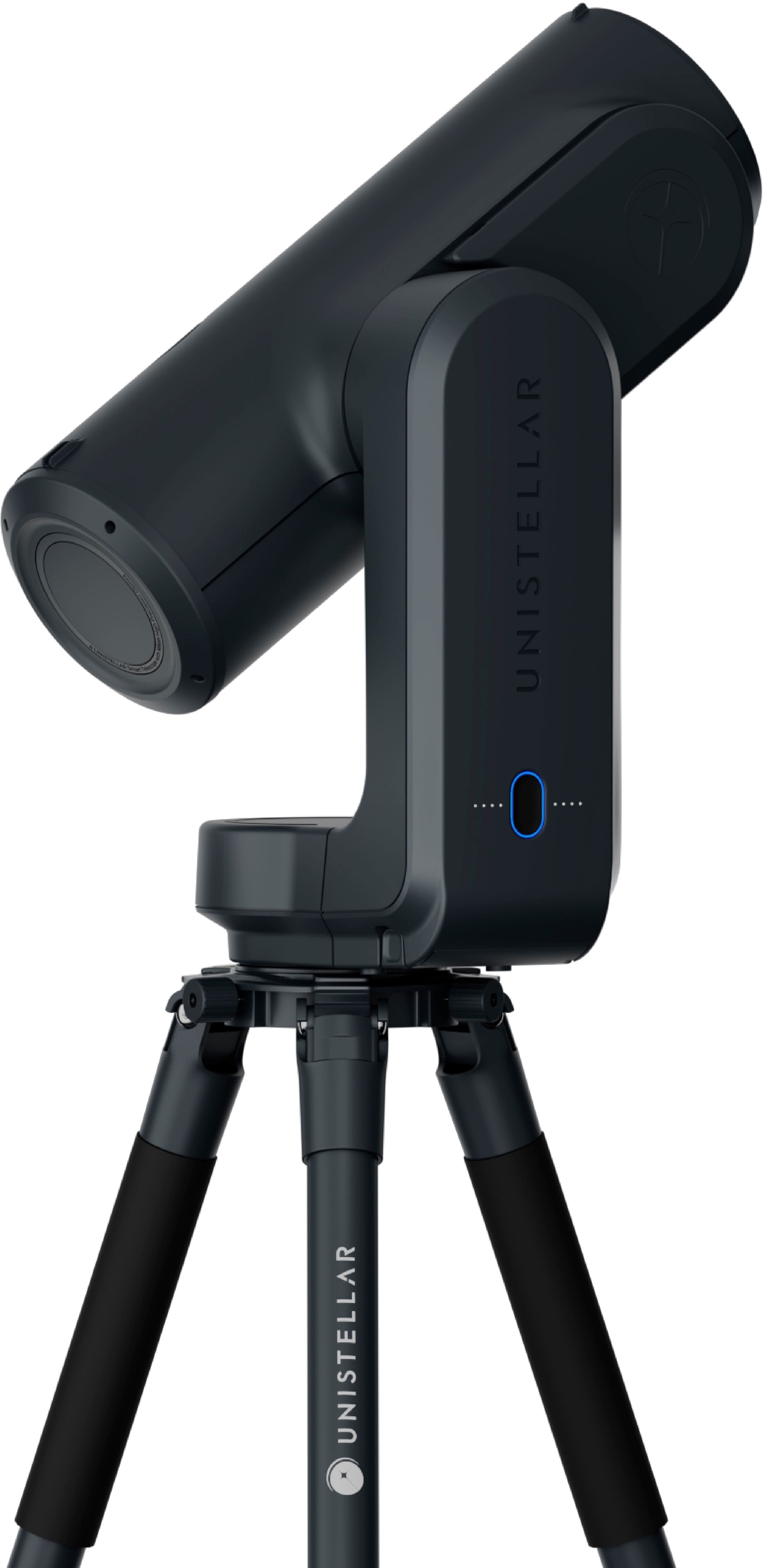Angle. Unistellar - Unistellar Odyssey Fully Automated and Compact Smart Telescope - Black.