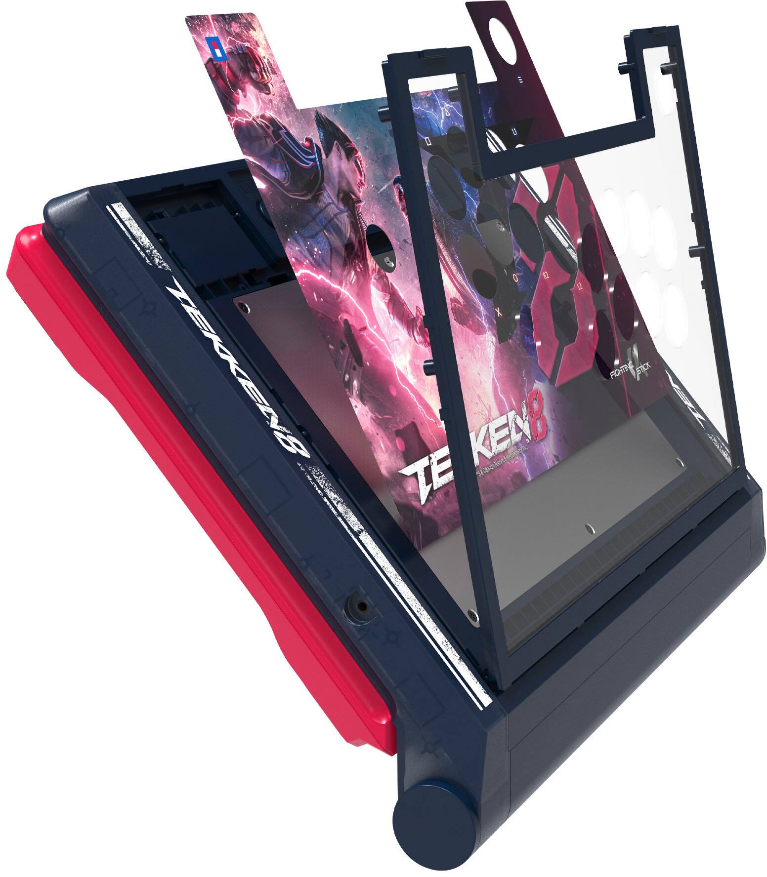 Left. Hori - PS5 Fighting Stick Alpha - Tekken 8.