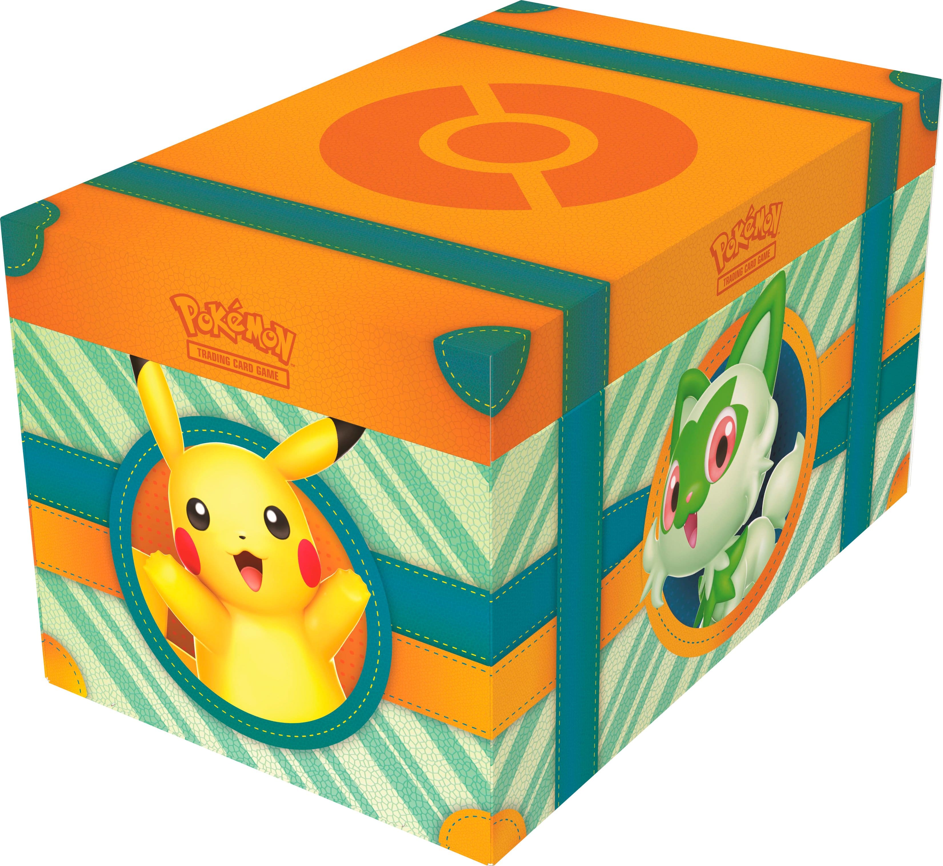 Left. Pokémon - Pokémon TCG: Paldea Adventure Chest.