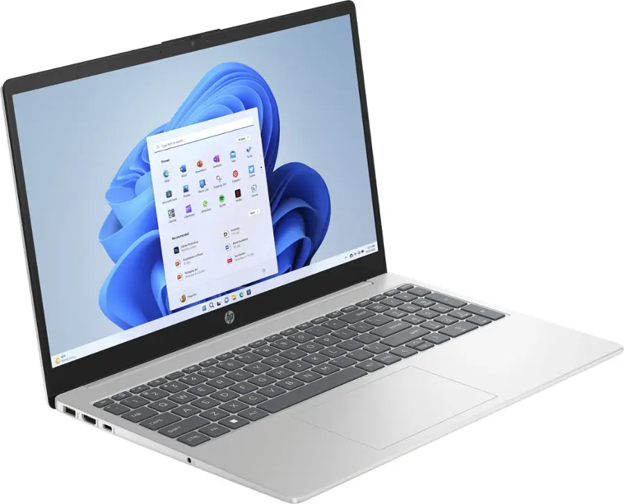 HP - 15.6" Touch-Screen Laptop - AMD Ryzen 5 - 8GB Memory - 512GB SDD - Natural Silver