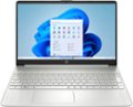Front Zoom. HP - 15.6" Touch-Screen Laptop - Intel Core i3 - 8GB Memory - 128GB SSD - Natural Silver.