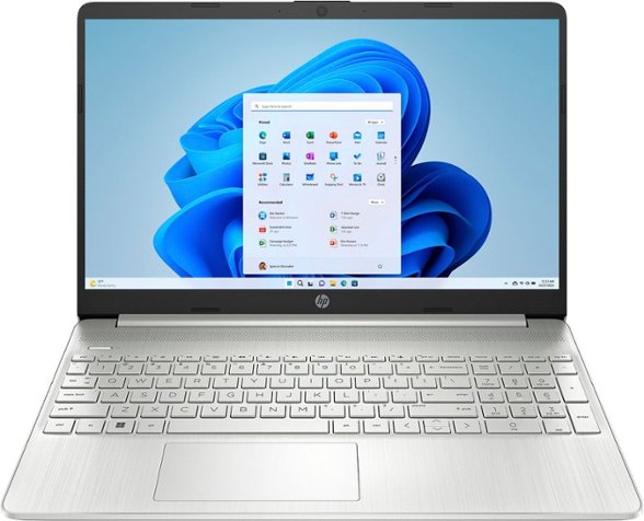 HP - 15.6" Touch-Screen Laptop - Intel Core i3 - 8GB Memory - 128GB SSD - Natural Silver