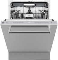 Bertazzoni - 24” Dishwasher, Panel Installed, Tall Tub – Handle kit necessary - Stainless Steel - Front_Zoom