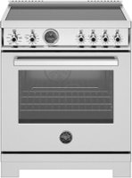 Bertazzoni - 30" Professional Series range - Electric self clean oven - 4 induction zones - Stainless Steel - Front_Zoom