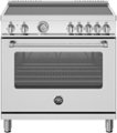 Bertazzoni - 36" Master Series range - Electric oven - 5 induction zones - Stainless Steel